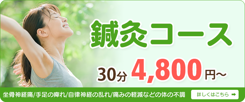 腰の痛み / 恥骨の痛み / むくみ / 便秘 などの体の不調に「鍼灸マッサージ」初回限定！お試し価格１日2名様限定！2,980円！